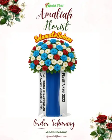 Standing Flowers Mandolang
