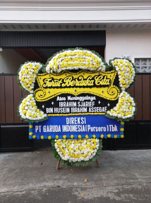 Papan Bunga Duka di Mandolang